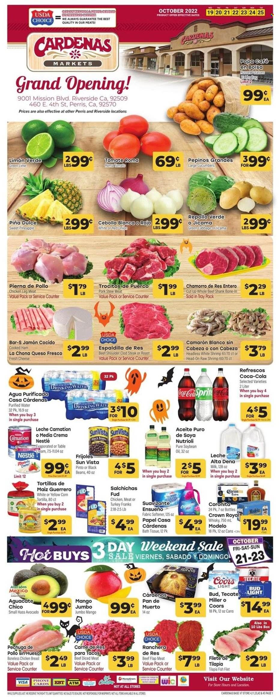 Cardenas (CA, NV) Weekly Ad Flyer Specials October 19 to October 25, 2022