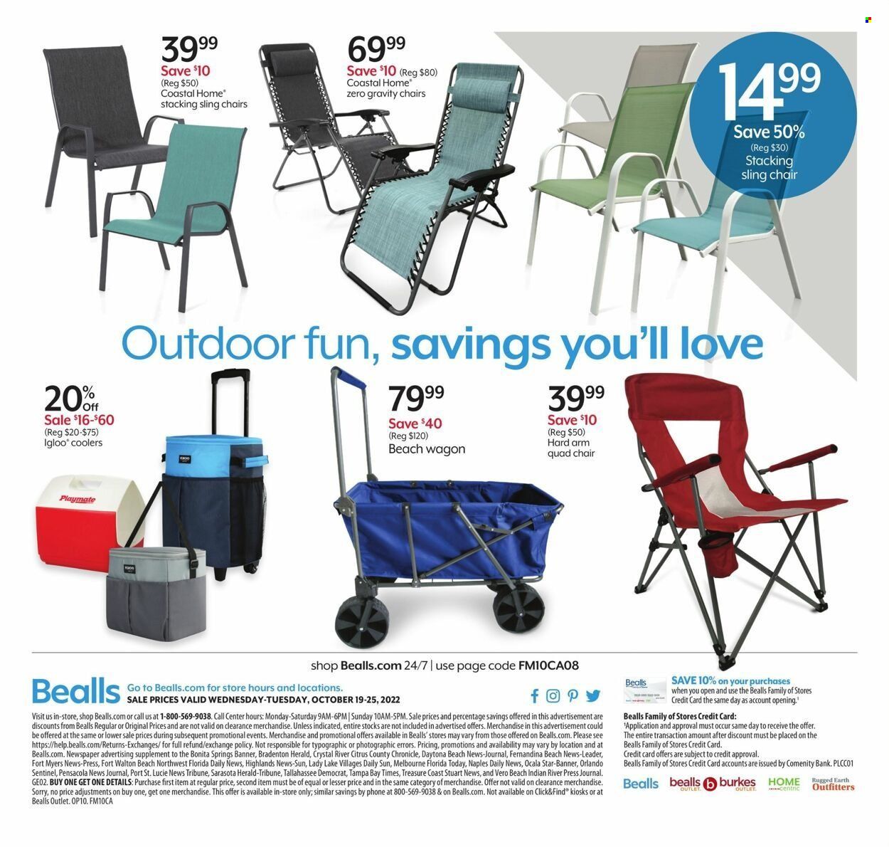 Bealls Florida (FL) Weekly Ad Flyer Specials October 19 to October 25, 2022