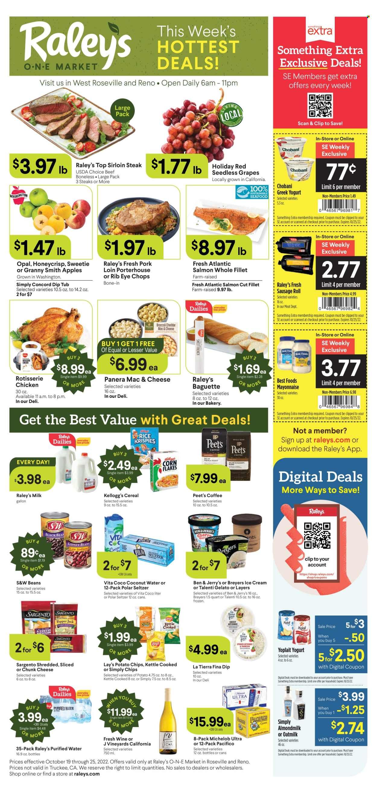 Raley's (CA, NV) Weekly Ad Flyer Specials October 19 to October 25, 2022