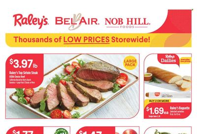 Raley's (CA, NV) Weekly Ad Flyer Specials October 19 to October 25, 2022