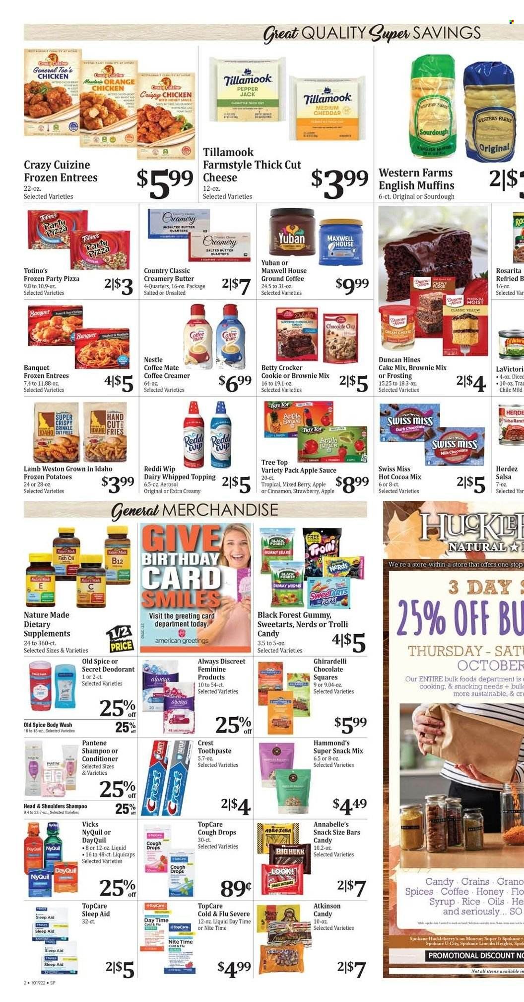 Rosauers (ID, MT, OR, WA) Weekly Ad Flyer Specials October 19 to October 25, 2022