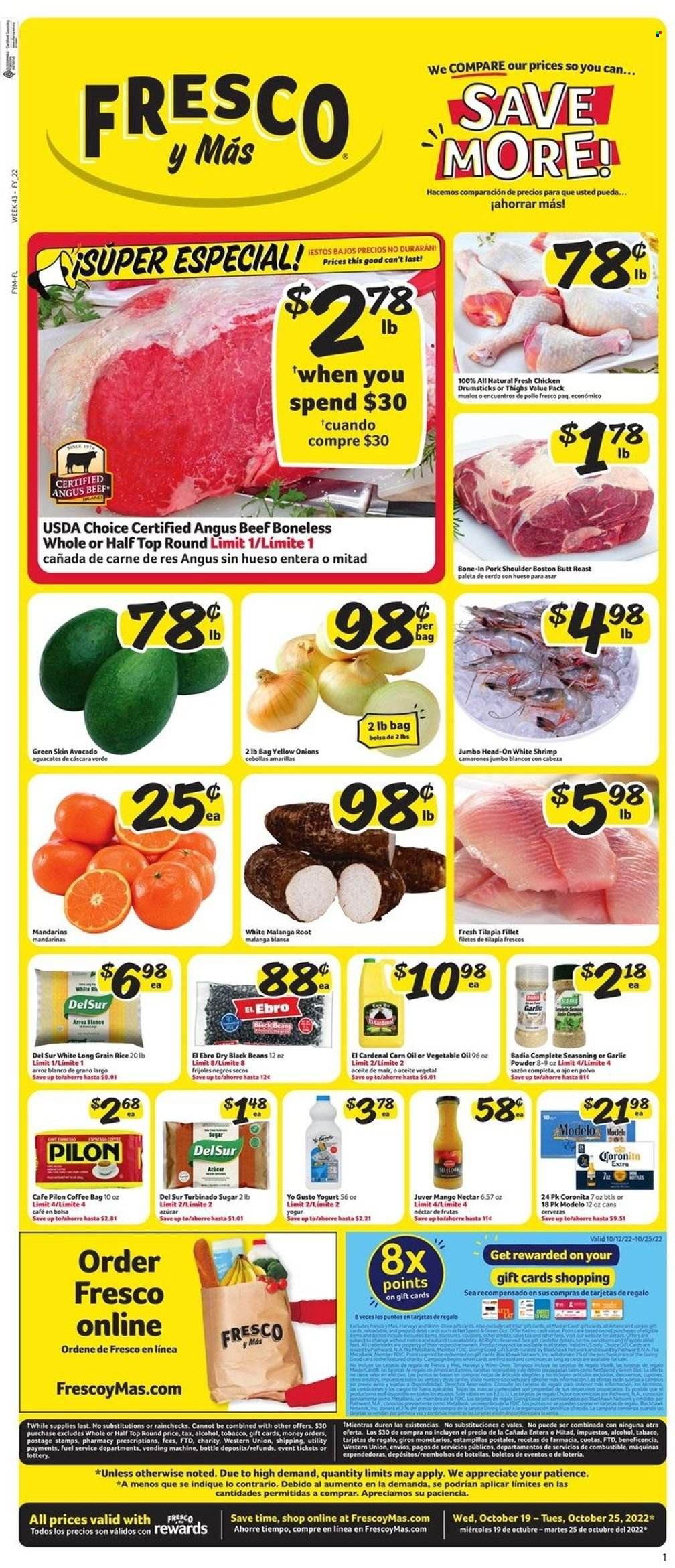 Fresco y Más (FL) Weekly Ad Flyer Specials October 19 to October 25, 2022