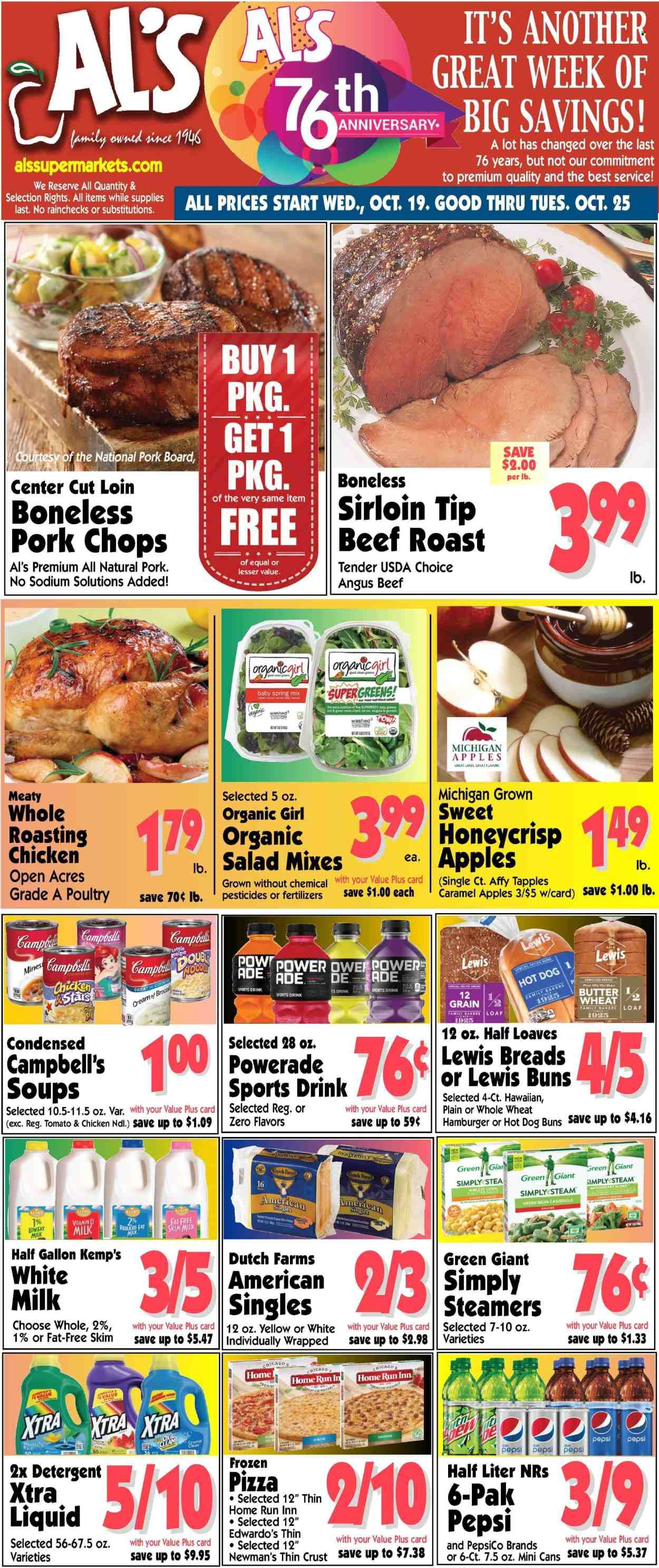 Al's Supermarket (IN) Weekly Ad Flyer Specials October 19 to October 25, 2022