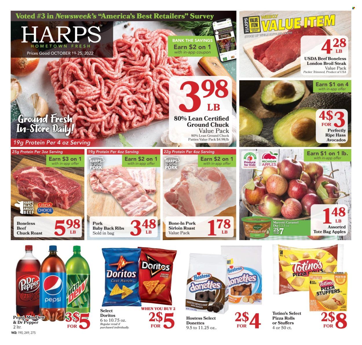Harps Hometown Fresh (AR, KS, MO) Weekly Ad Flyer Specials October 19 to October 25, 2022