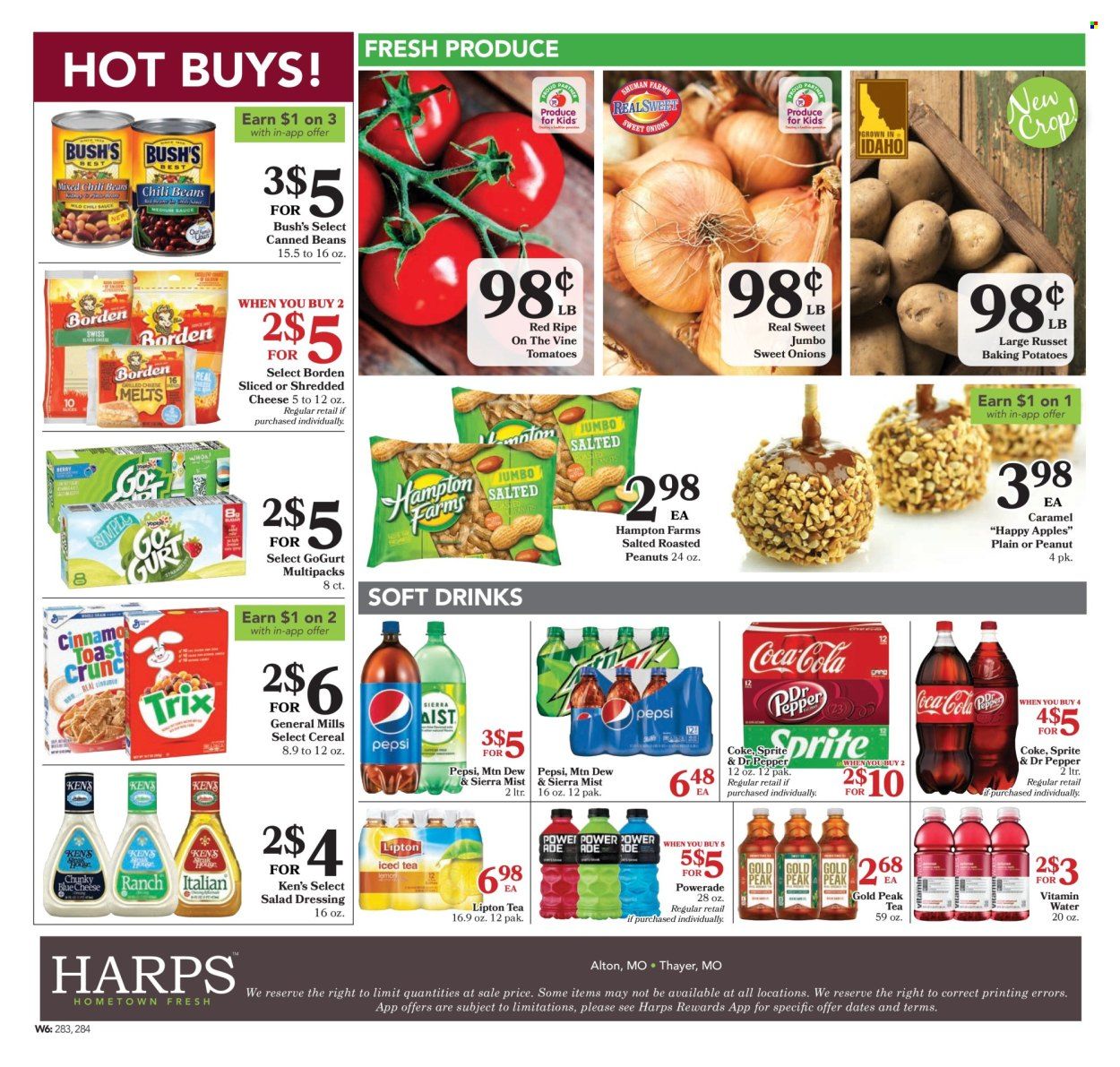 Harps Hometown Fresh (MO) Weekly Ad Flyer Specials October 19 to October 25, 2022