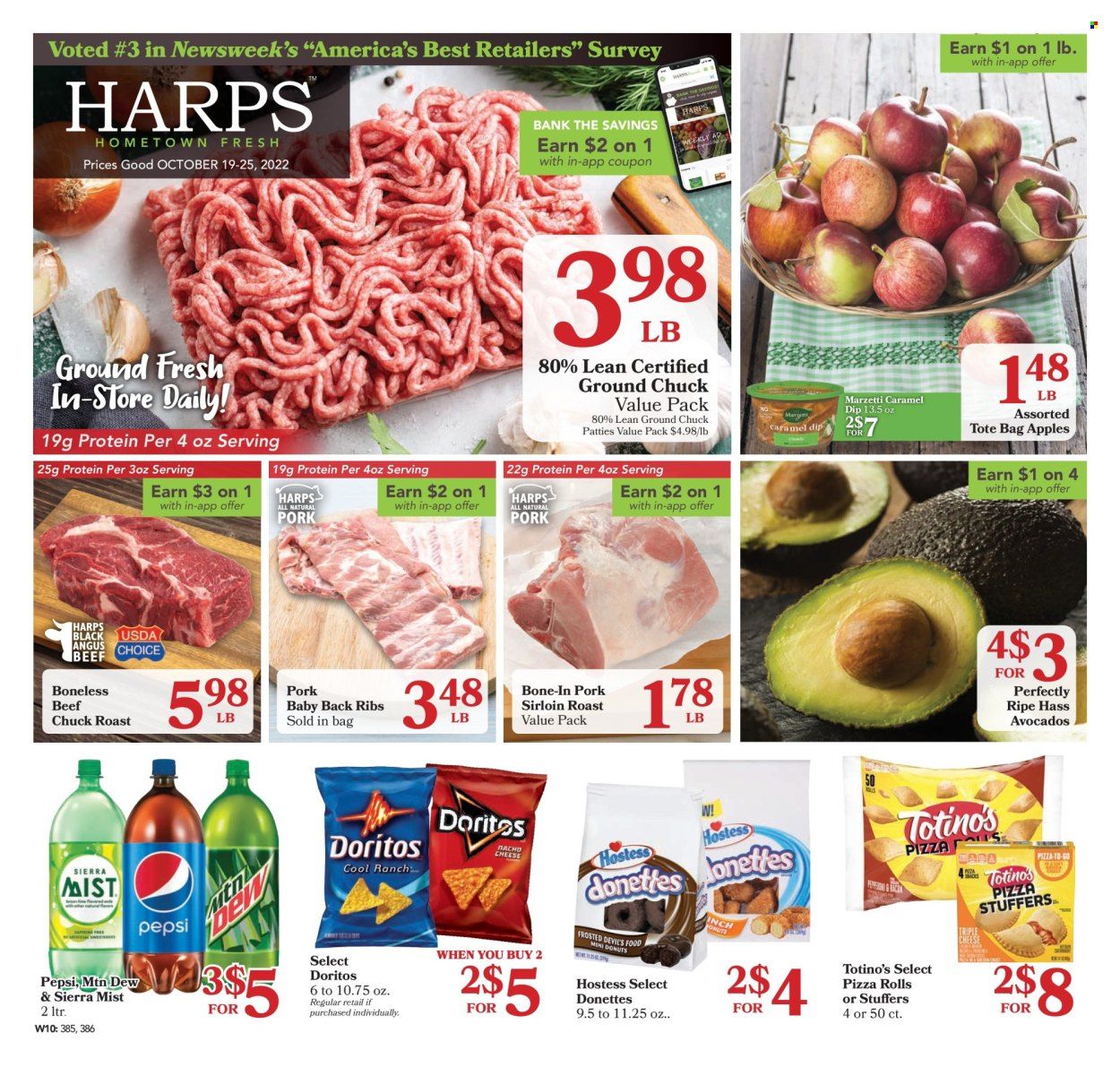 Harps Hometown Fresh (OK) Weekly Ad Flyer Specials October 19 to October 25, 2022