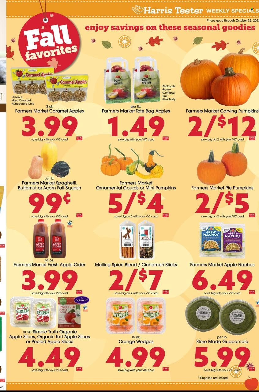Harris Teeter Weekly Ad Flyer Specials October 19 to October 25, 2022