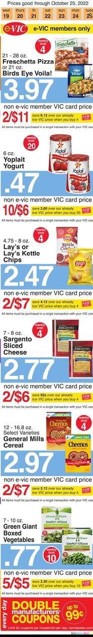 Harris Teeter Weekly Ad Flyer Specials October 19 to October 25, 2022