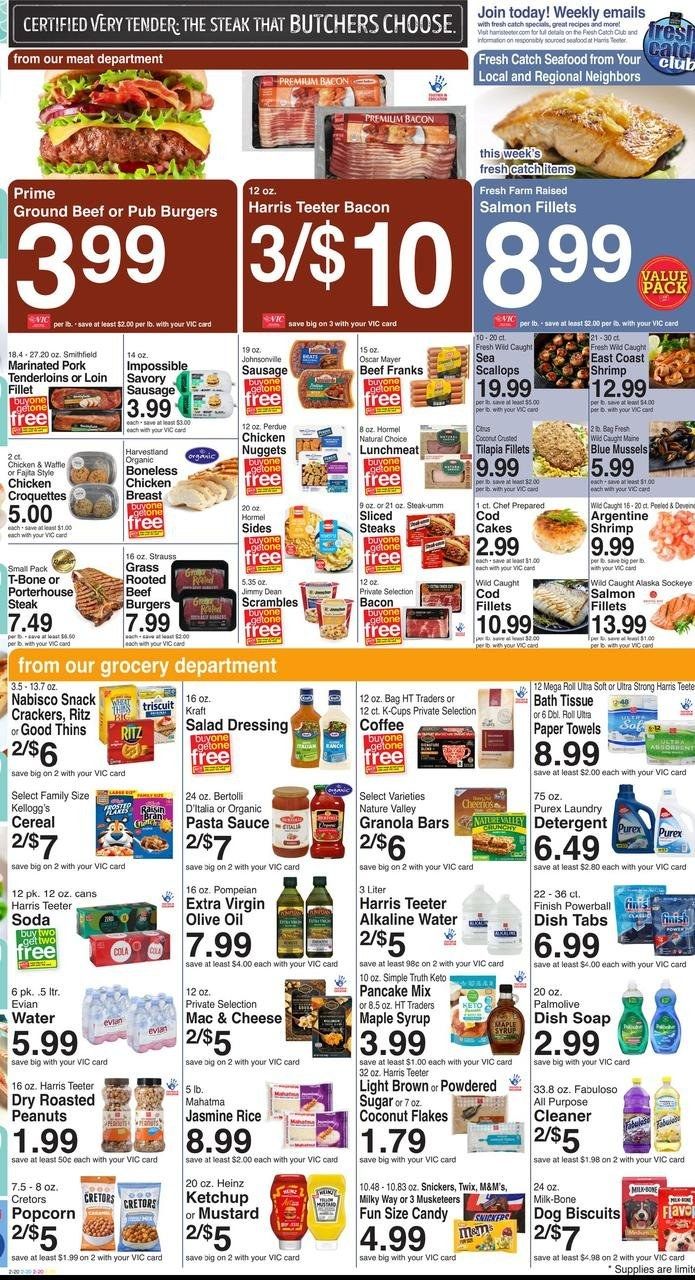 Harris Teeter Weekly Ad Flyer Specials October 19 to October 25, 2022