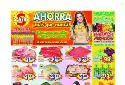 Savers Cost Plus (TX) Weekly Ad Flyer Specials October 19 to October 25, 2022