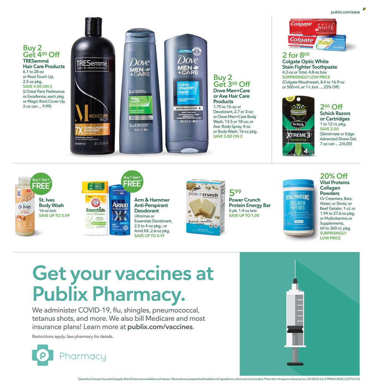 Publix (AL, FL, GA, NC, SC, TN) Weekly Ad Flyer Specials October 20 to October 26, 2022