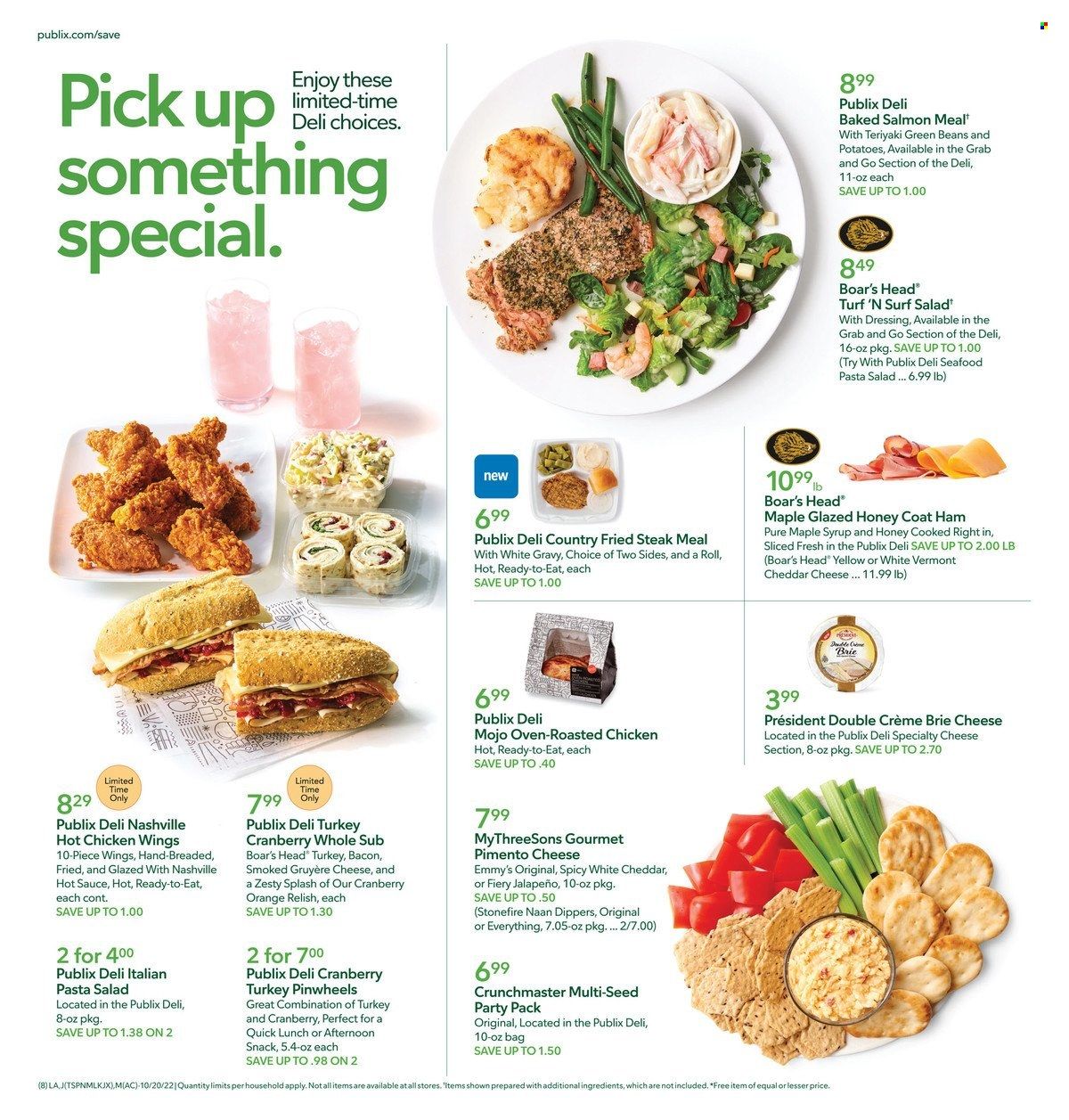 Publix (AL, FL, GA, NC, SC, TN) Weekly Ad Flyer Specials October 20 to October 26, 2022