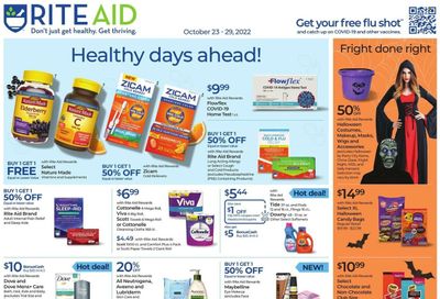 RITE AID Weekly Ad Flyer Specials October 23 to October 29, 2022