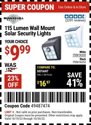 Harbor Freight Weekly Ad Flyer Specials October 19 to October 30, 2022