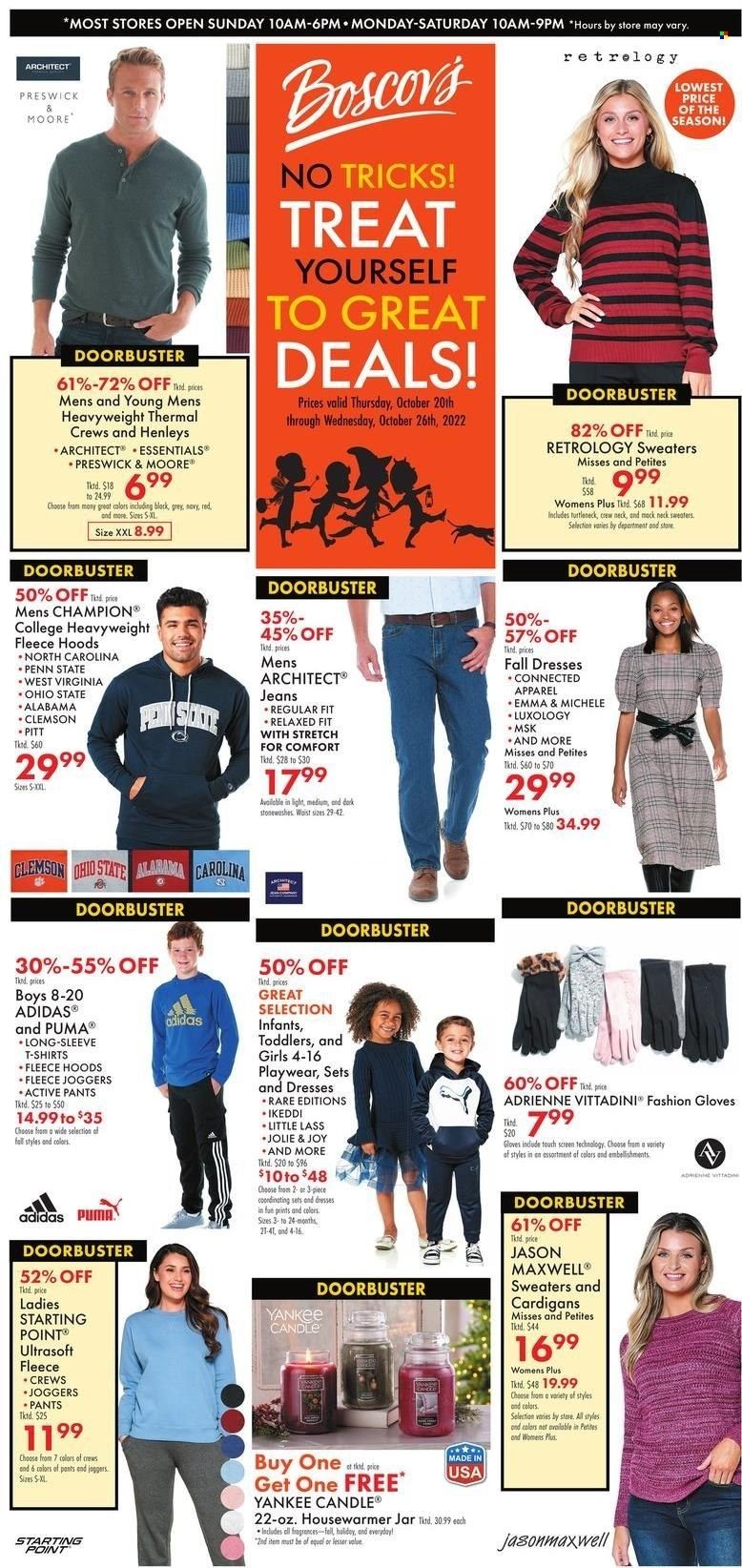 Boscov's (CT, DE, MD, NJ, NY, PA) Weekly Ad Flyer Specials October 20 to October 26, 2022