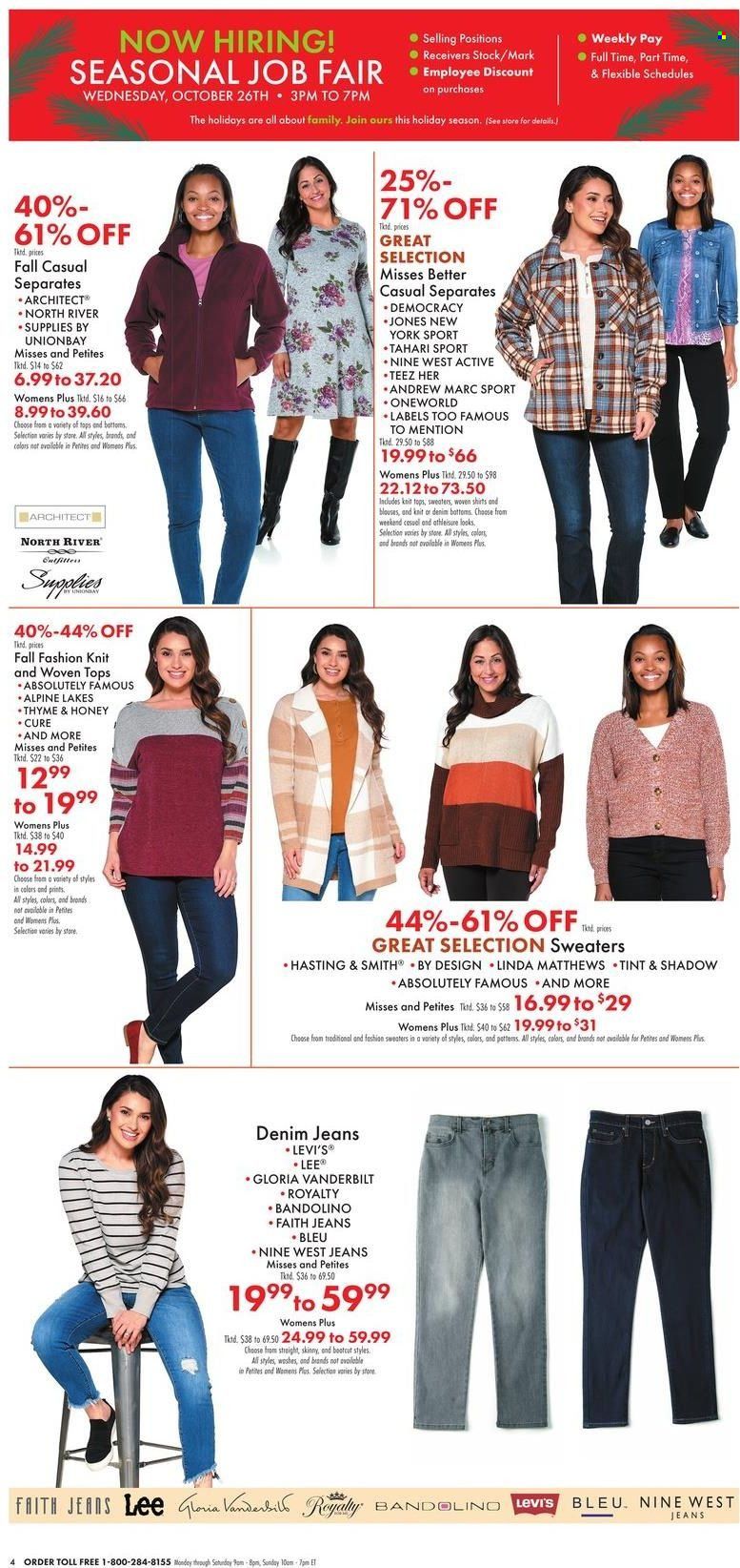 Boscov's (CT, DE, MD, NJ, NY, PA) Weekly Ad Flyer Specials October 20 to October 26, 2022