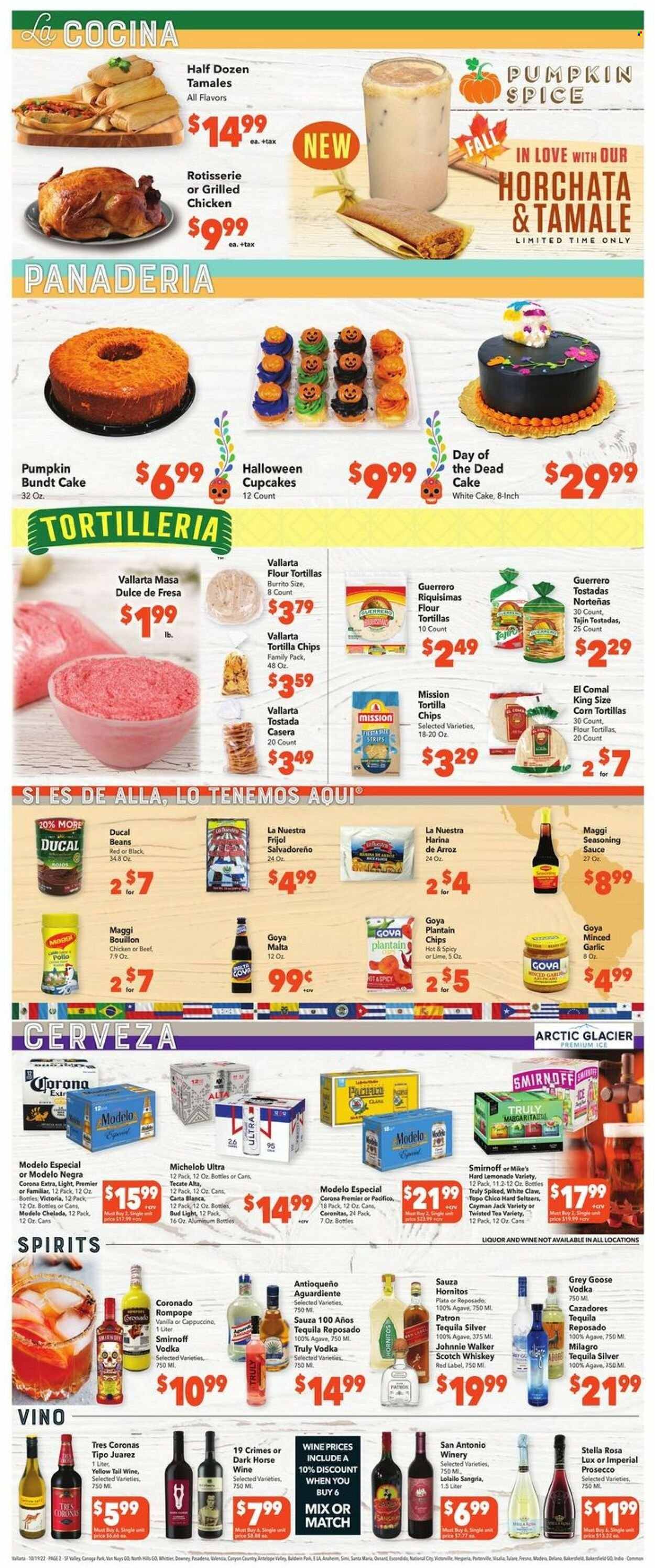 Vallarta (CA) Weekly Ad Flyer Specials October 19 to October 25, 2022