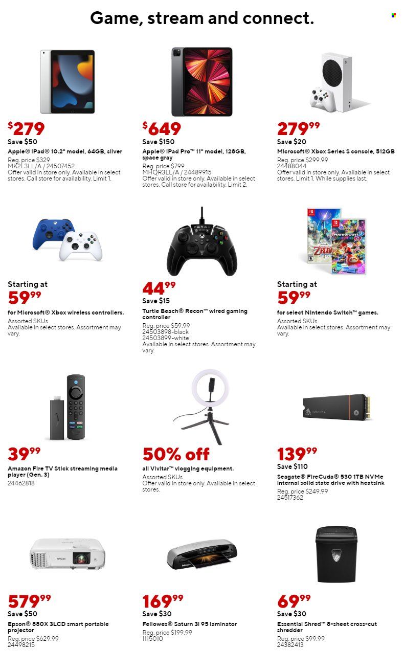 Staples Weekly Ad Flyer Specials October 23 to October 29, 2022