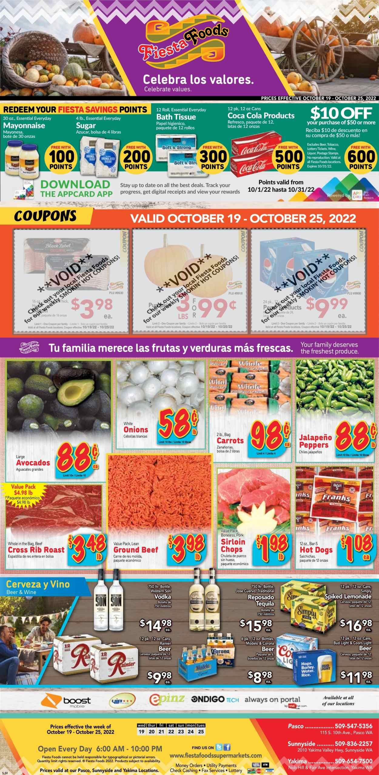 Fiesta Foods SuperMarkets (WA) Weekly Ad Flyer Specials October 19 to October 25, 2022