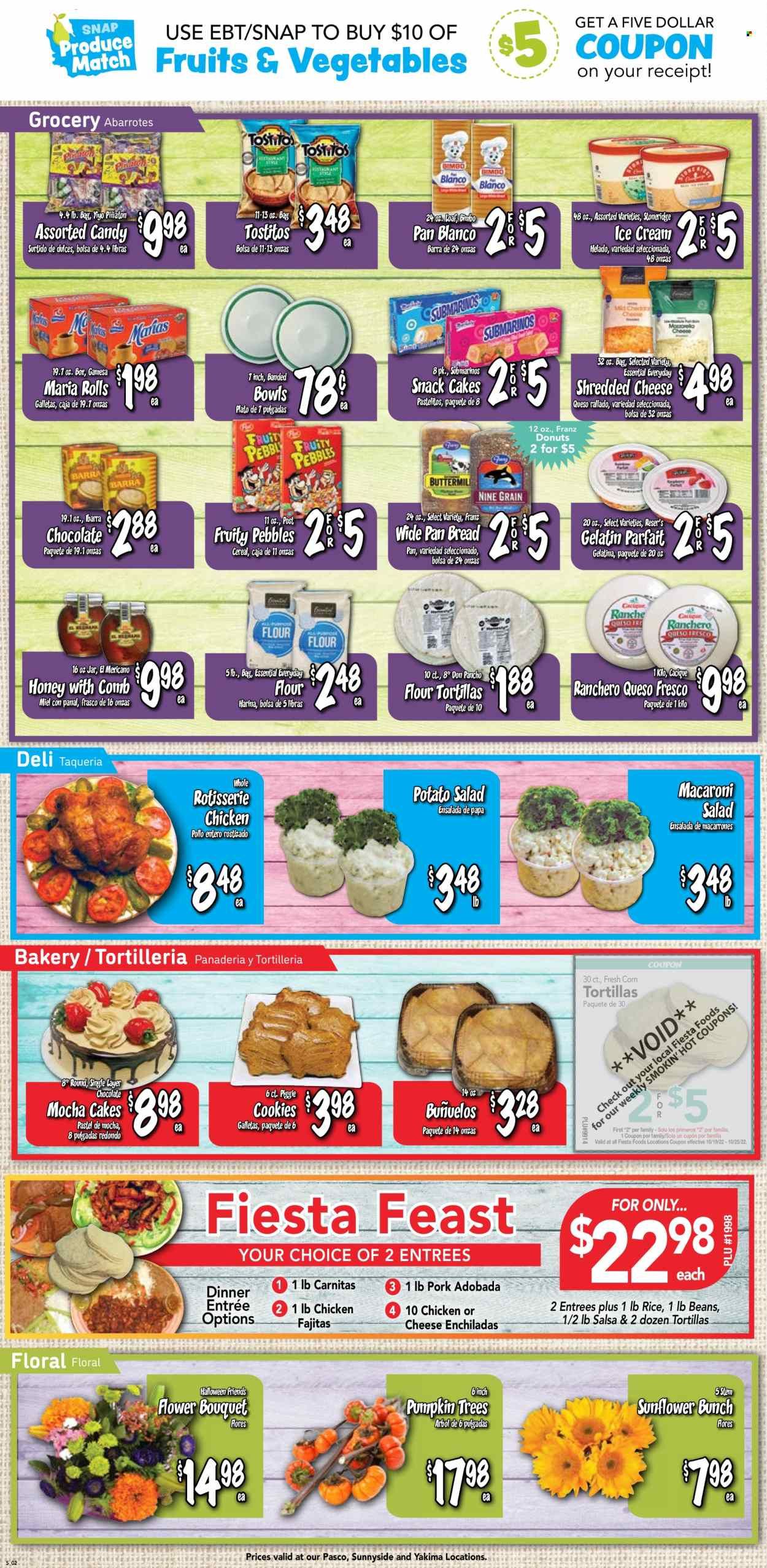 Fiesta Foods SuperMarkets (WA) Weekly Ad Flyer Specials October 19 to October 25, 2022