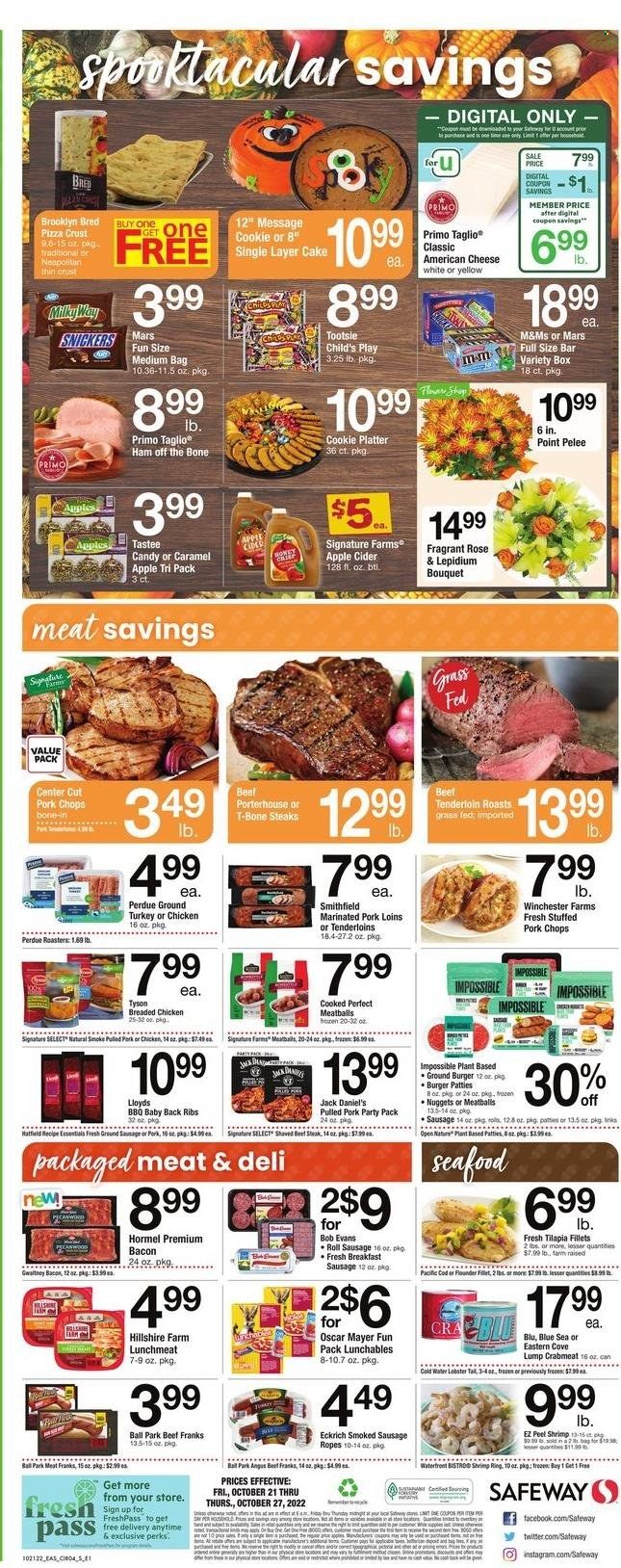 Safeway (MD, VA) Weekly Ad Flyer Specials October 21 to October 27, 2022