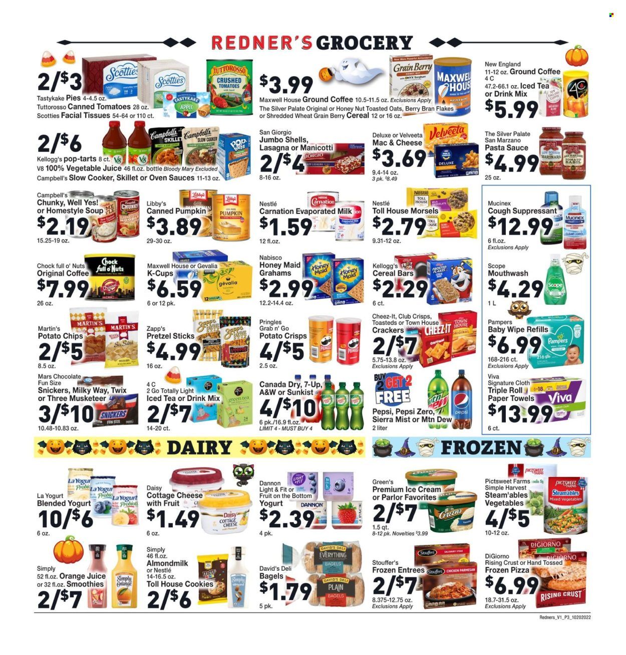 Redner's Markets (DE, MD, PA) Weekly Ad Flyer Specials October 20 to October 26, 2022