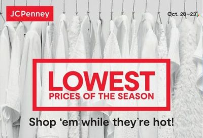 JCPenney Weekly Ad Flyer Specials October 20 to October 23, 2022