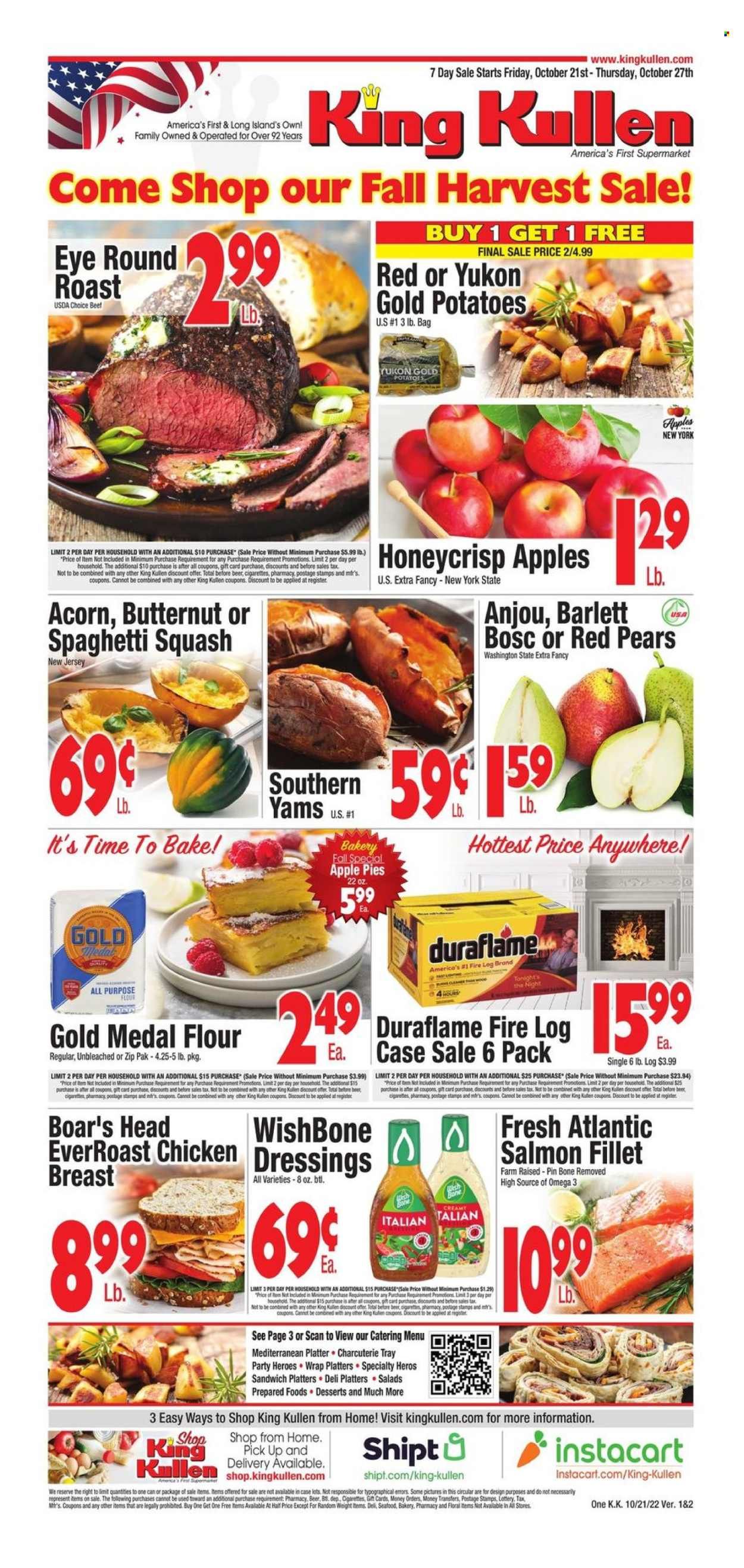 King Kullen (NY) Weekly Ad Flyer Specials October 21 to October 27, 2022