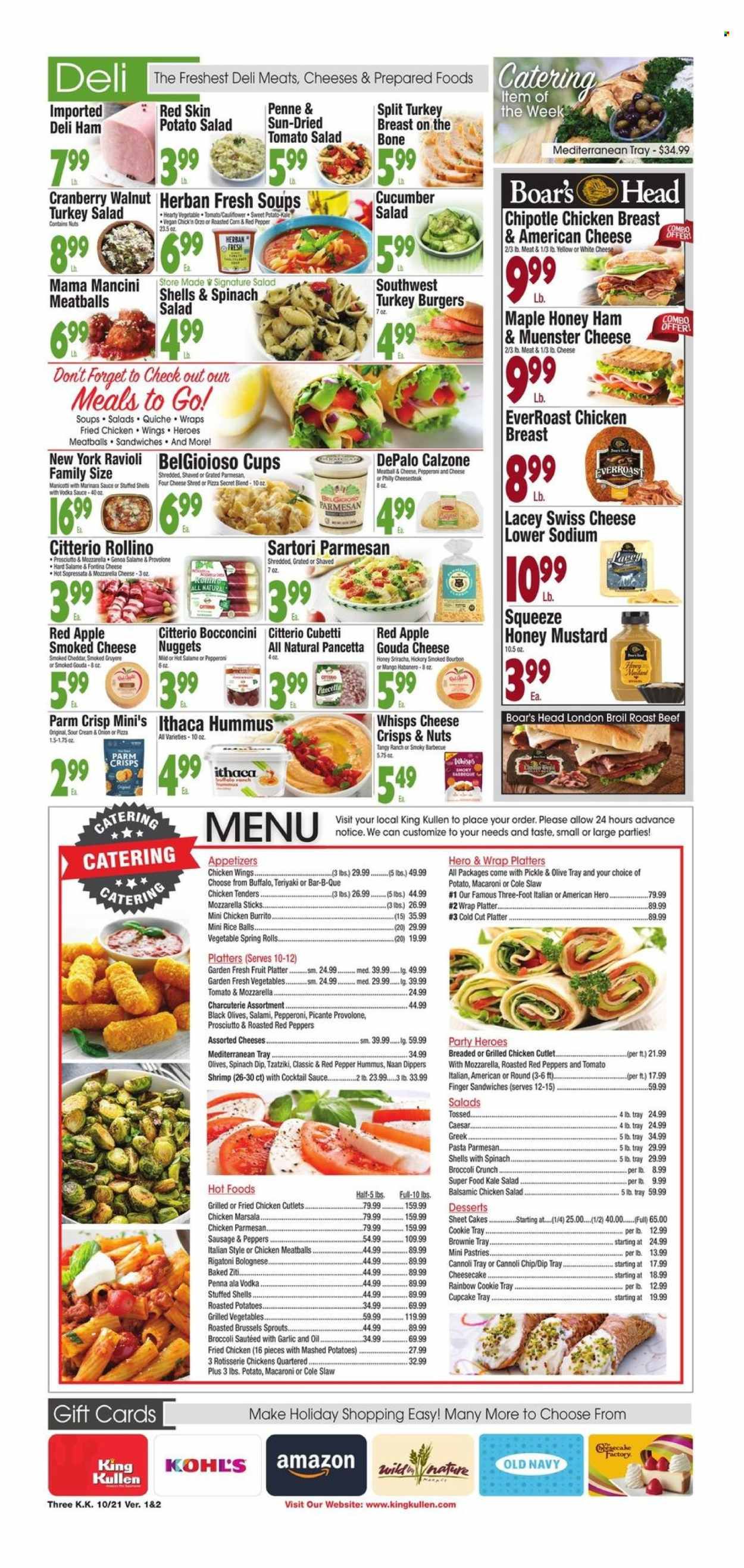 King Kullen (NY) Weekly Ad Flyer Specials October 21 to October 27, 2022