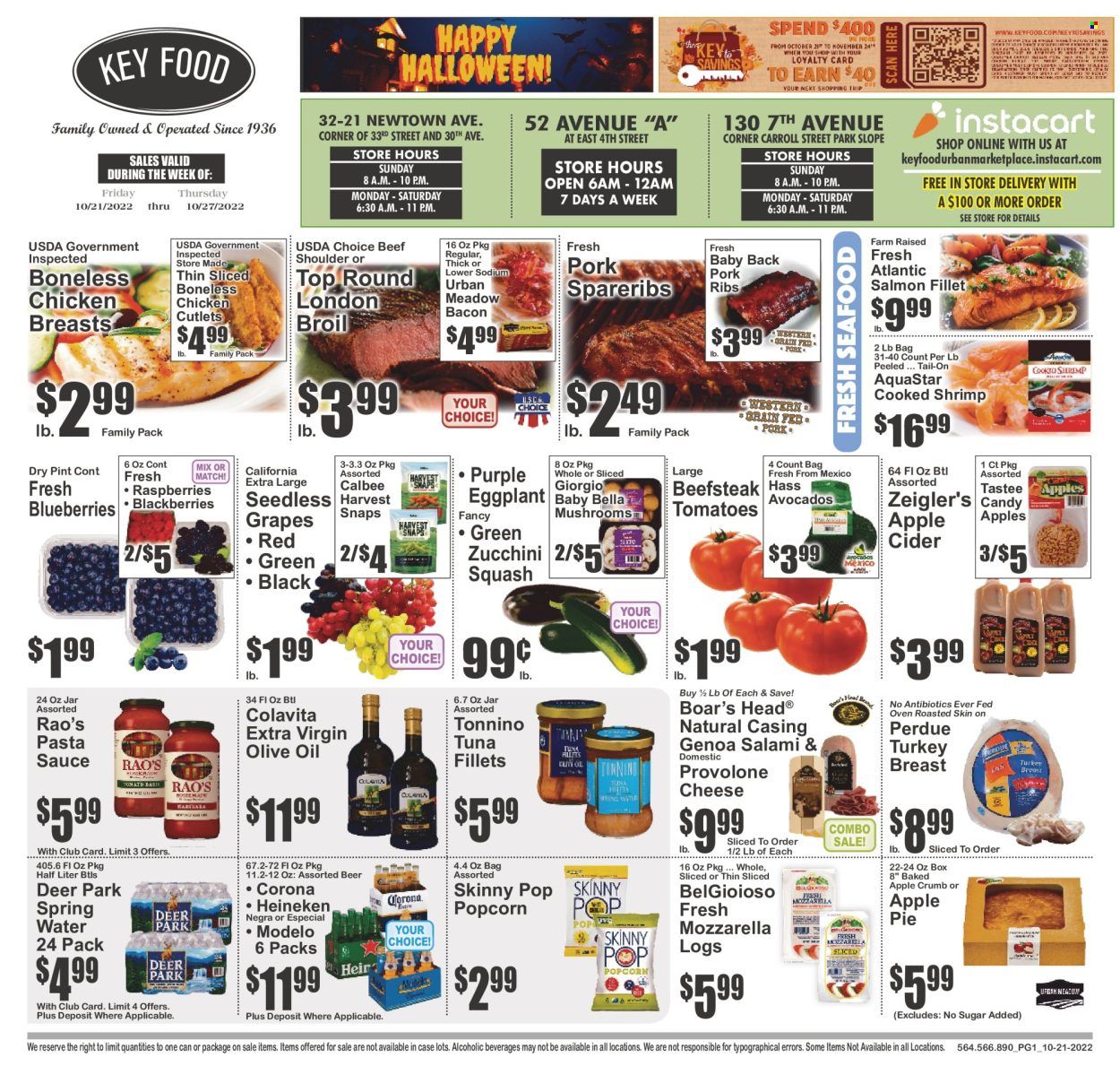 Key Food (NY) Weekly Ad Flyer Specials October 21 to October 27, 2022