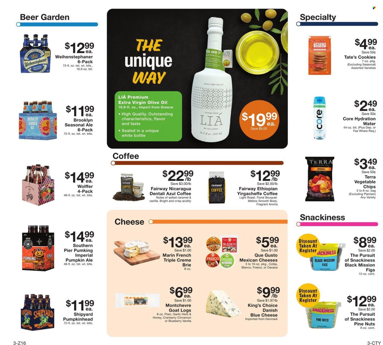 Fairway Market (CT, NJ, NY) Weekly Ad Flyer Specials October 21 to October 27, 2022