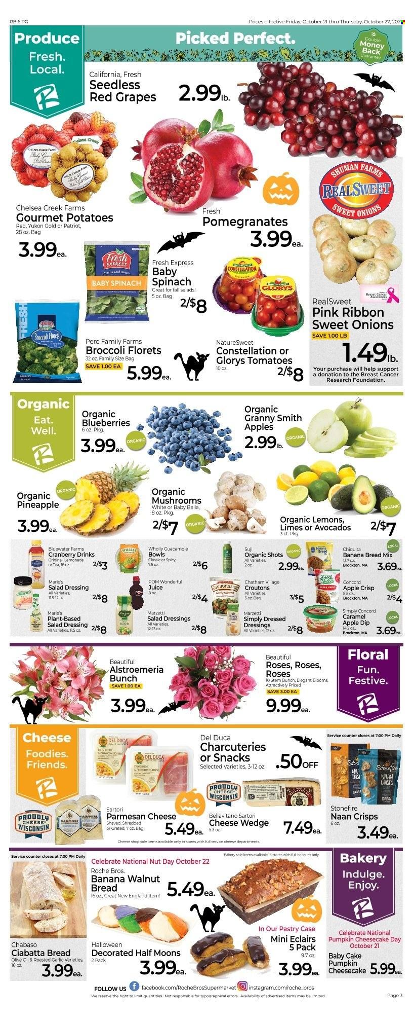 Roche Bros. (MA) Weekly Ad Flyer Specials October 21 to October 27, 2022