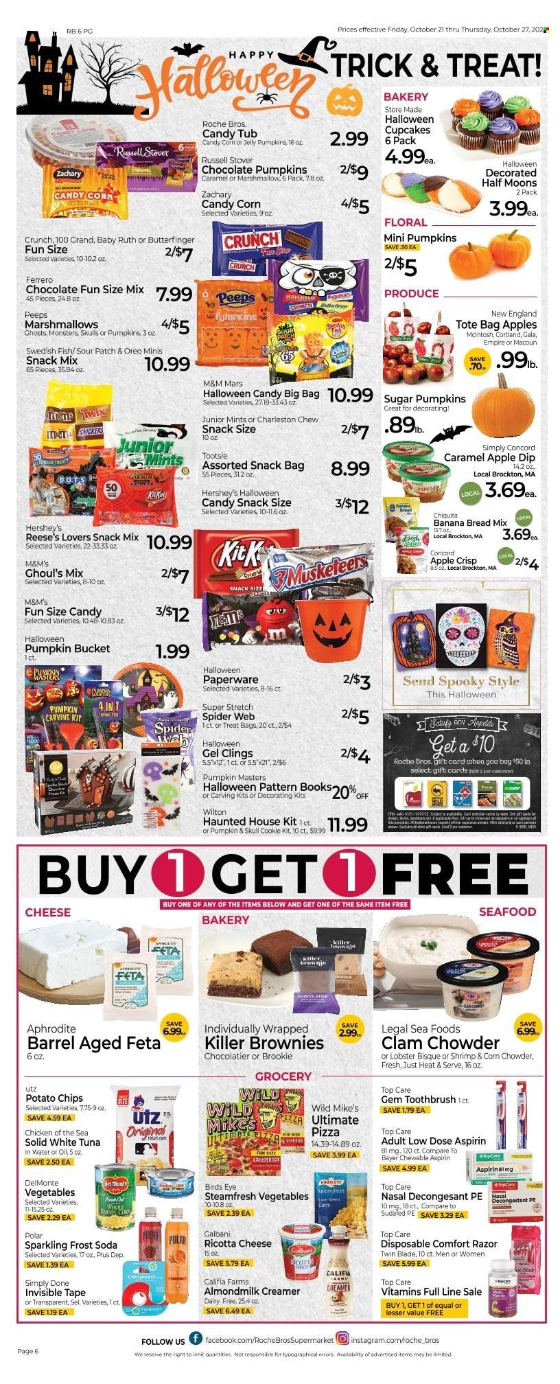 Roche Bros. (MA) Weekly Ad Flyer Specials October 21 to October 27, 2022