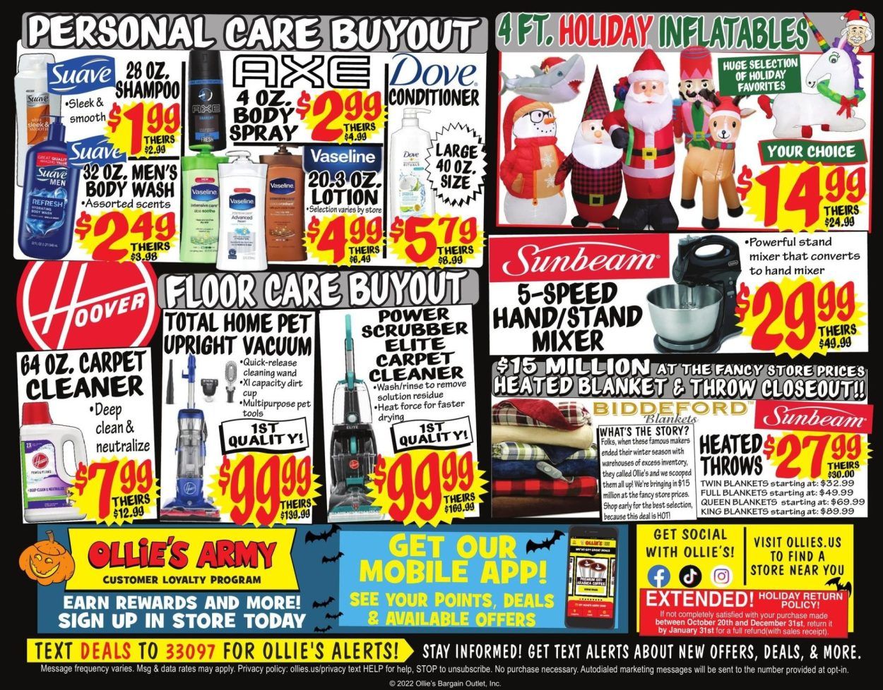 Ollie's Bargain Outlet Weekly Ad Flyer Specials October 20 to October 26, 2022