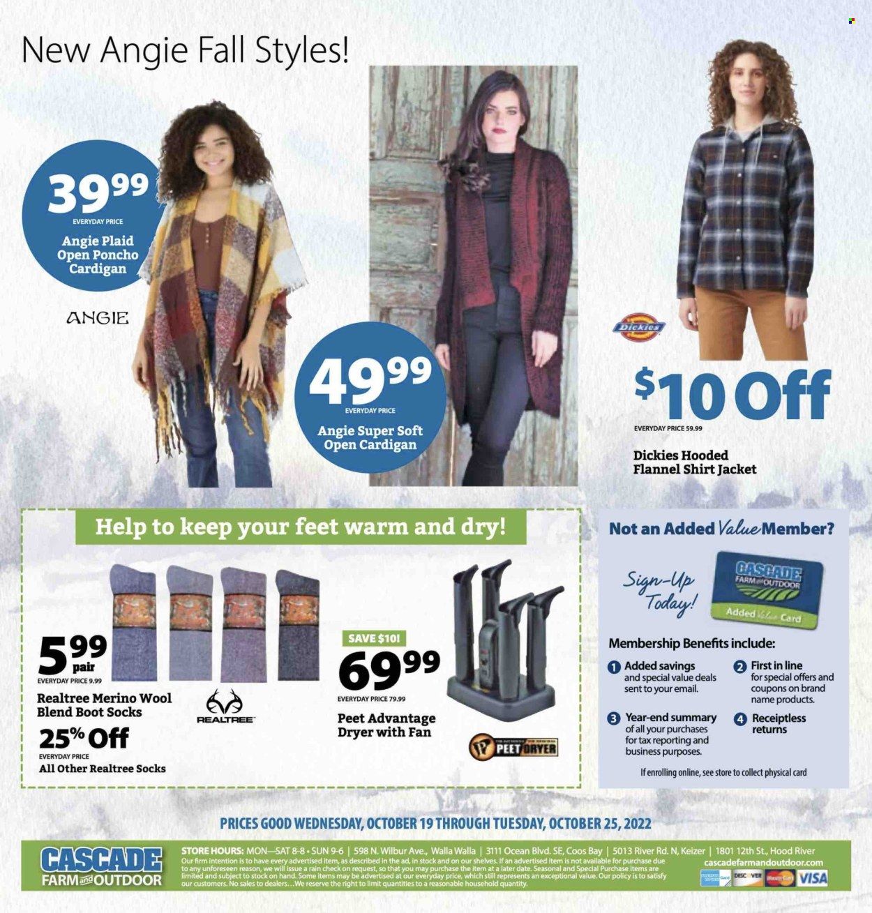 Cascade Farm And Outdoor (OR, WA) Weekly Ad Flyer Specials October 19 to October 25, 2022