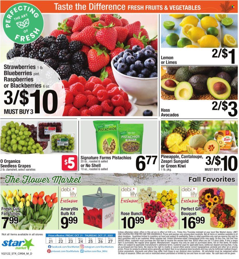 Star Market Weekly Ad Flyer Specials October 21 to October 27, 2022
