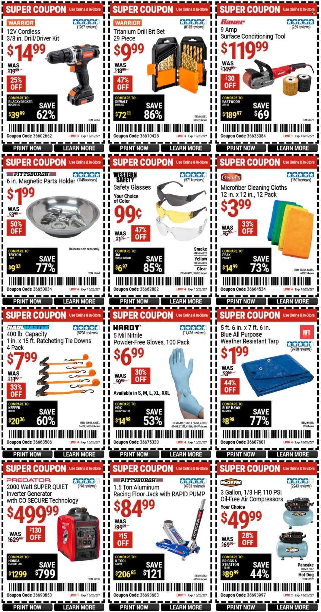 Harbor Freight Weekly Ad Flyer Specials October 21 to October 23, 2022