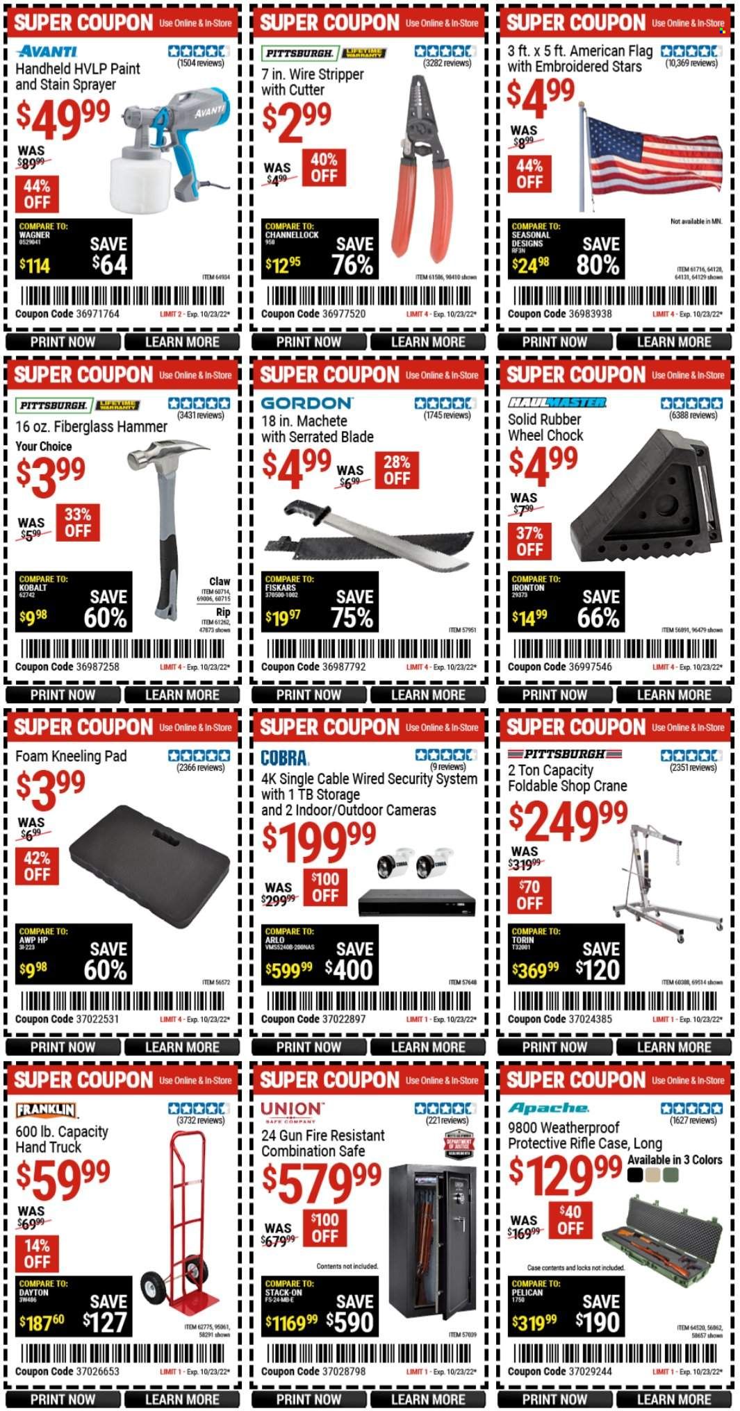 Harbor Freight Weekly Ad Flyer Specials October 21 to October 23, 2022