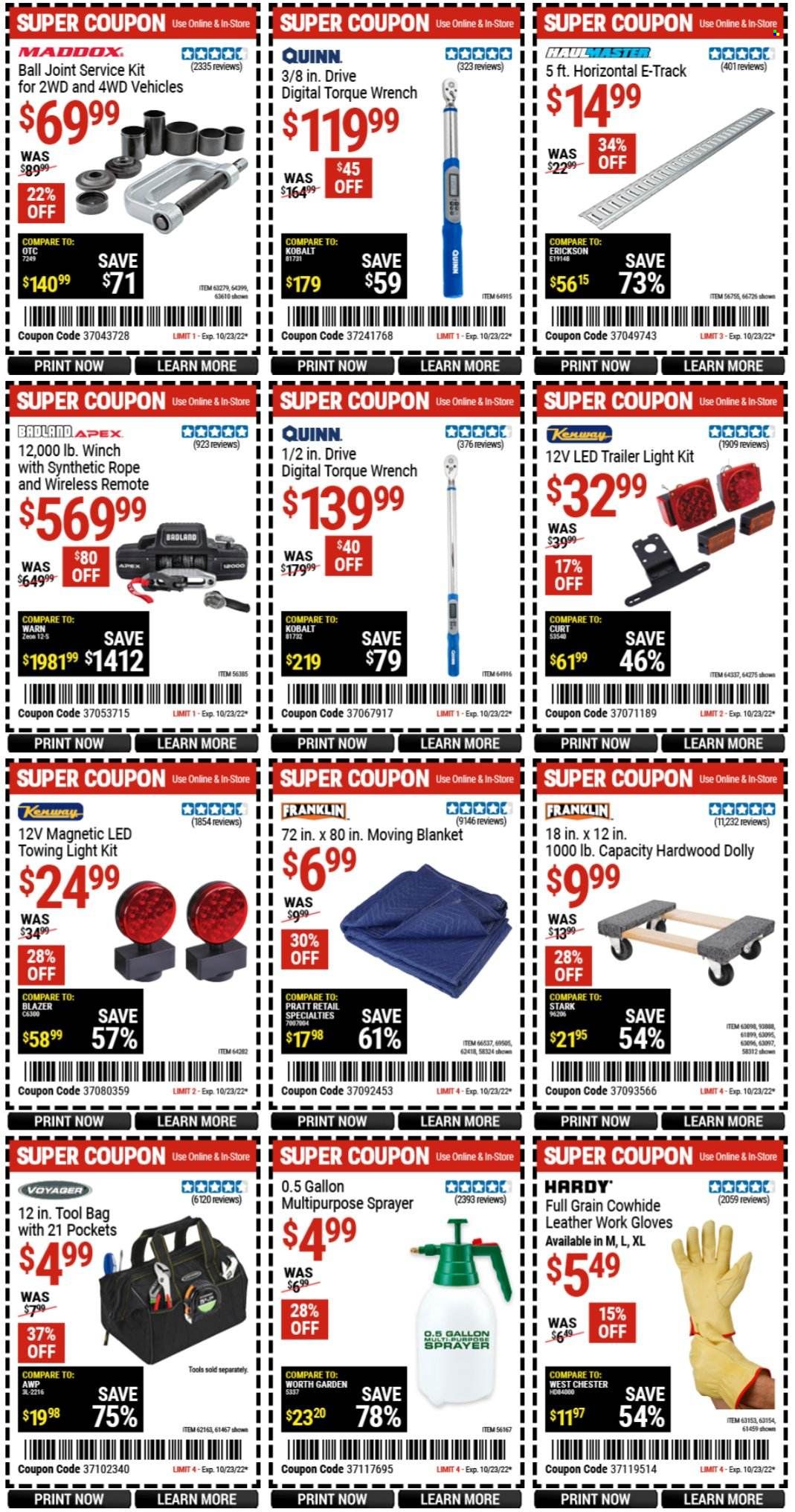 Harbor Freight Weekly Ad Flyer Specials October 21 to October 23, 2022