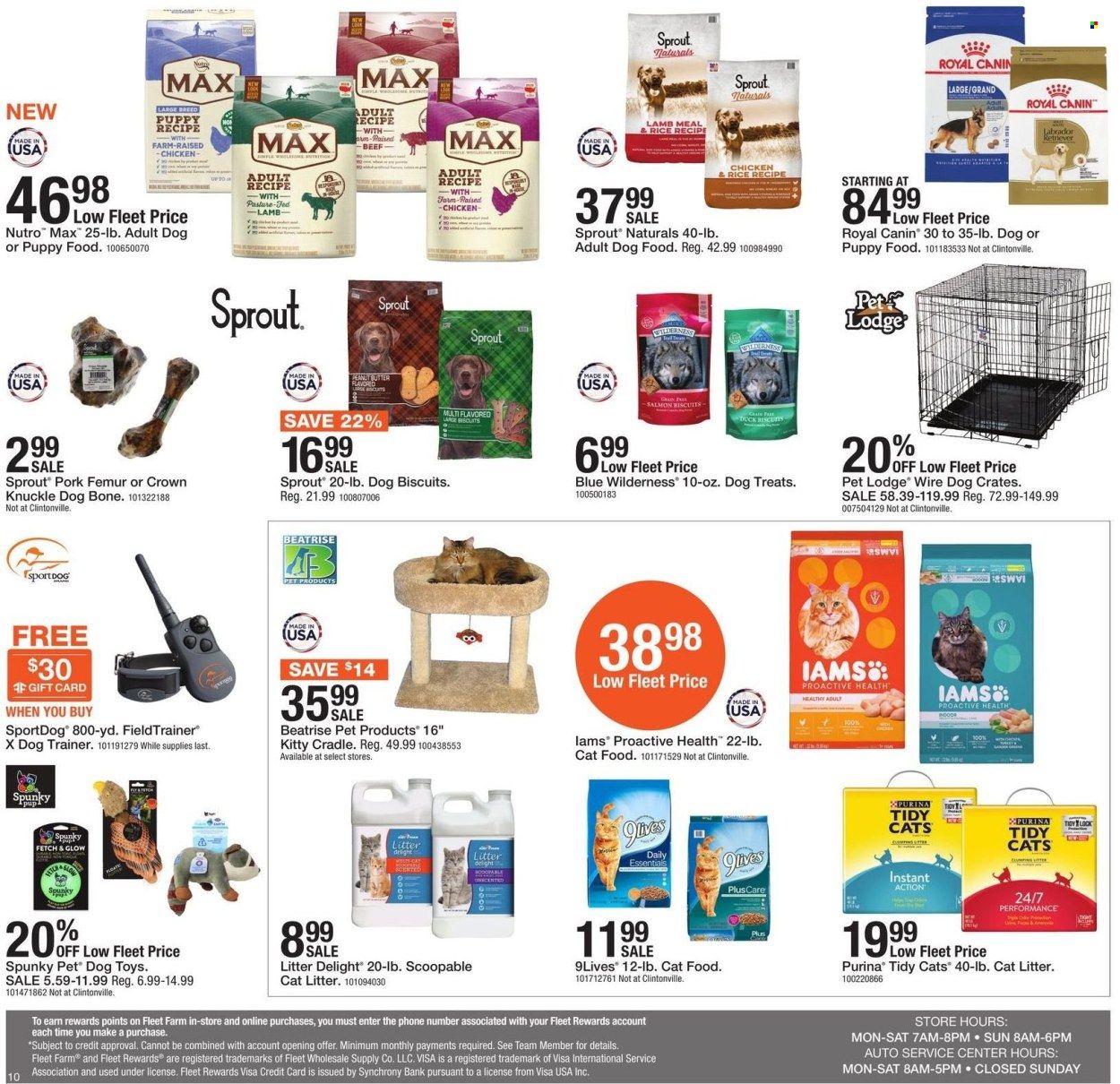 Fleet Farm (IA, MN, ND, WI) Weekly Ad Flyer Specials October 21 to October 29, 2022