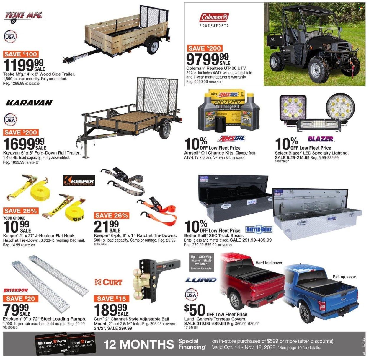 Fleet Farm (IA, MN, ND, WI) Weekly Ad Flyer Specials October 21 to October 29, 2022