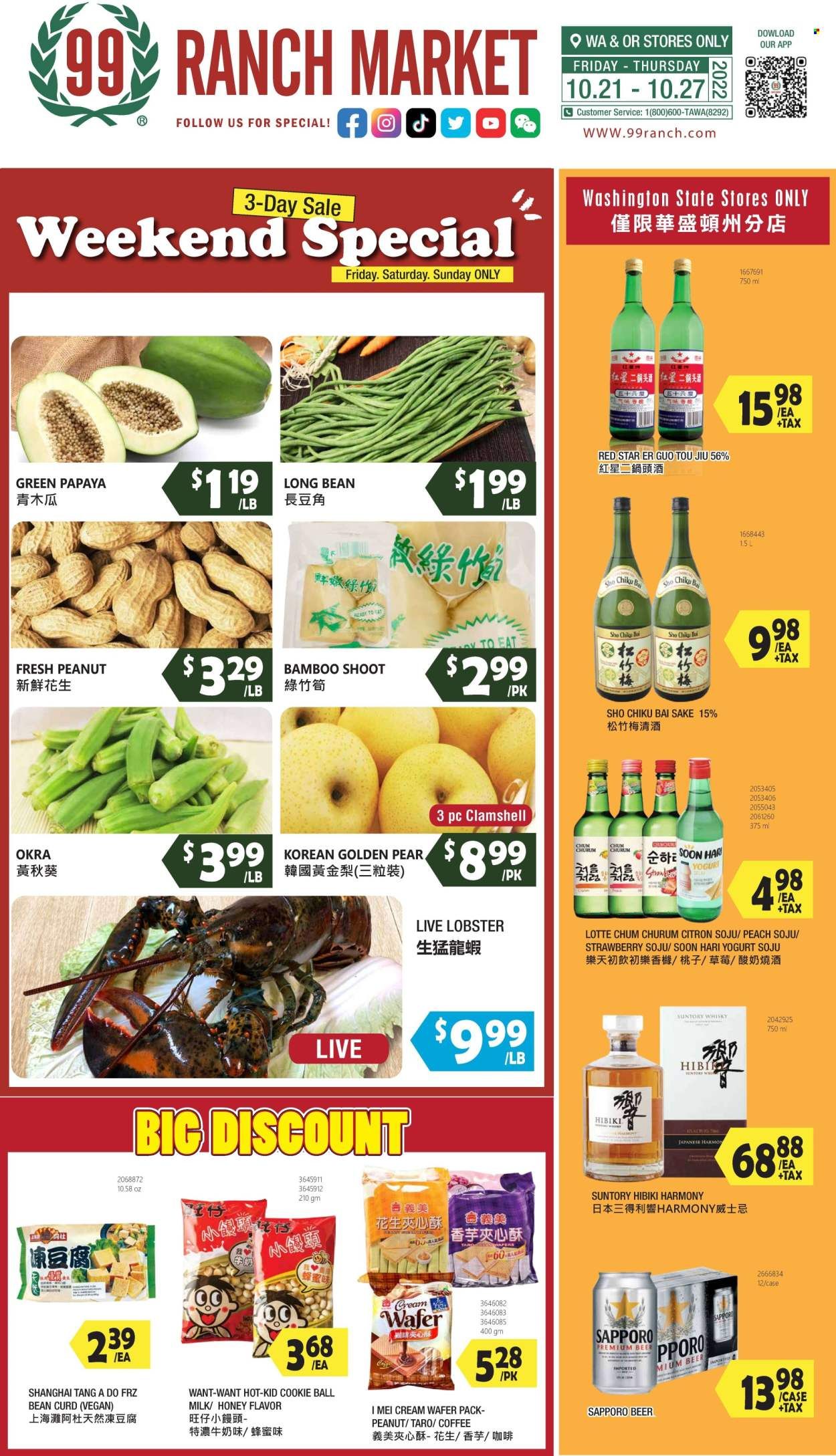 99 Ranch Market (WA) Weekly Ad Flyer Specials October 21 to October 27, 2022