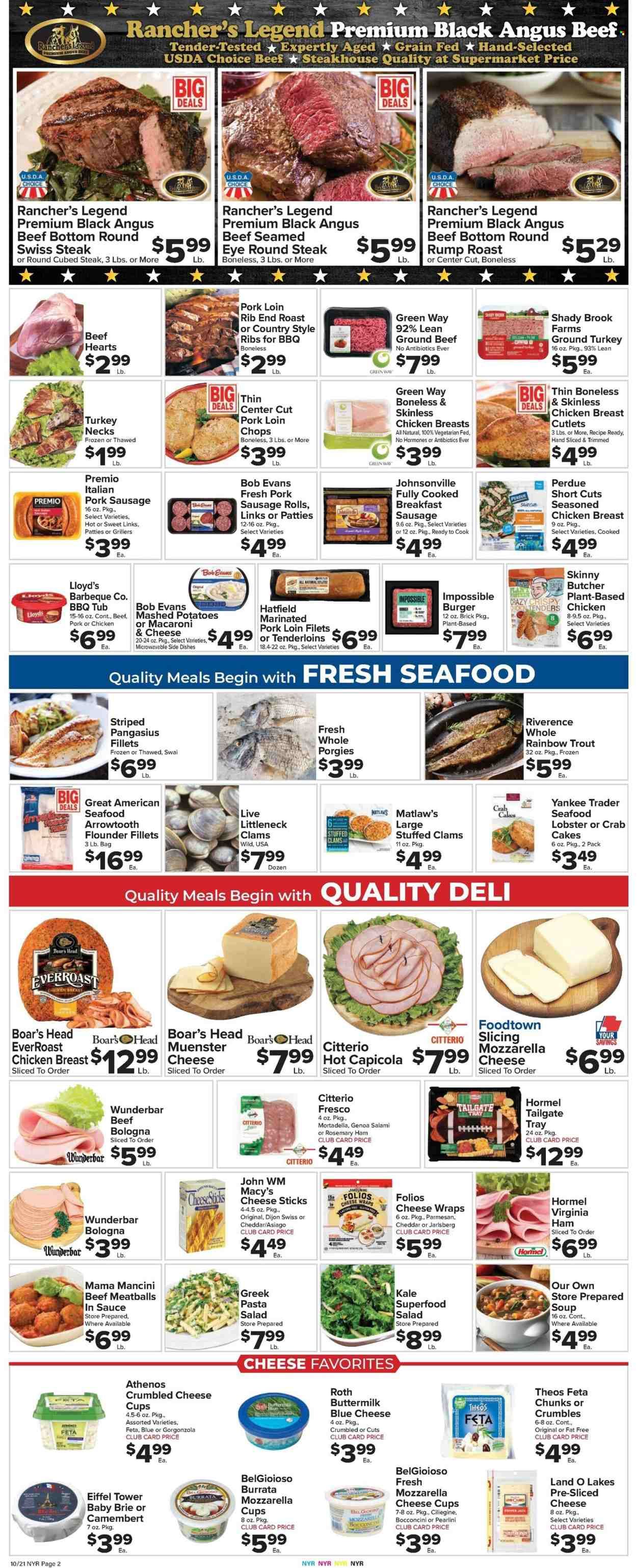 Foodtown (NJ, NY, PA) Weekly Ad Flyer Specials October 21 to October 27, 2022