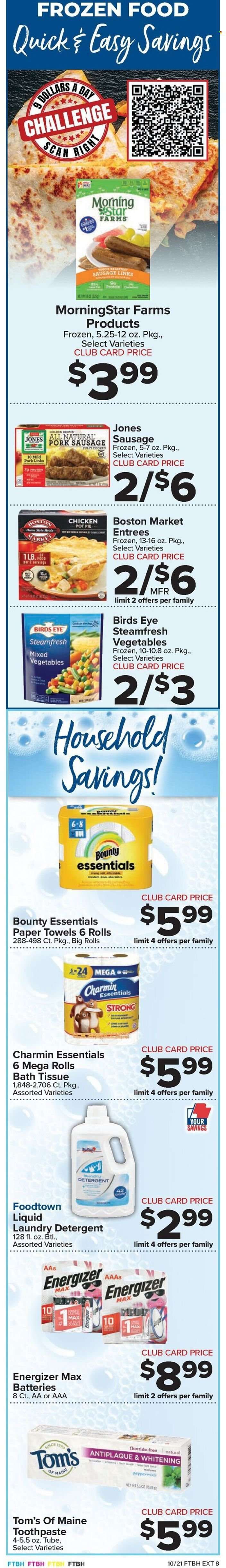 Foodtown (NJ, NY, PA) Weekly Ad Flyer Specials October 21 to October 27, 2022