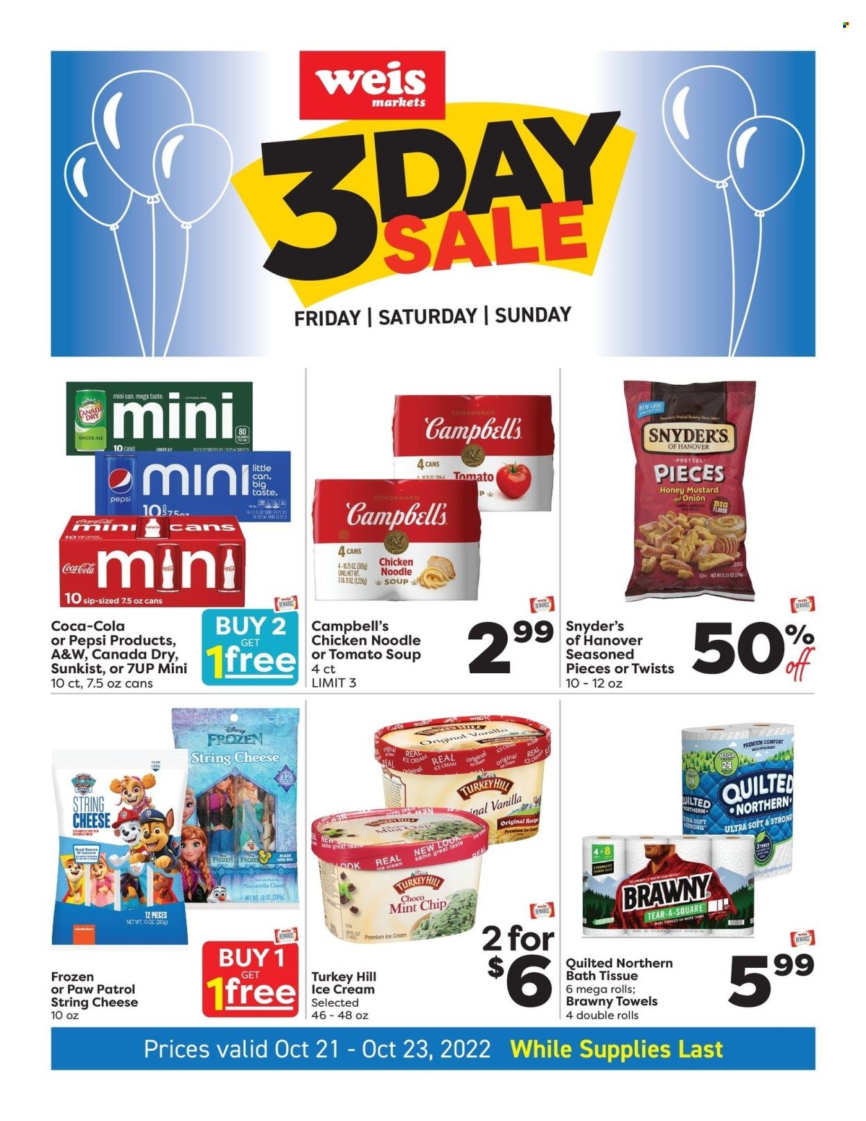 Weis (MD, NY, PA) Weekly Ad Flyer Specials October 21 to October 23, 2022