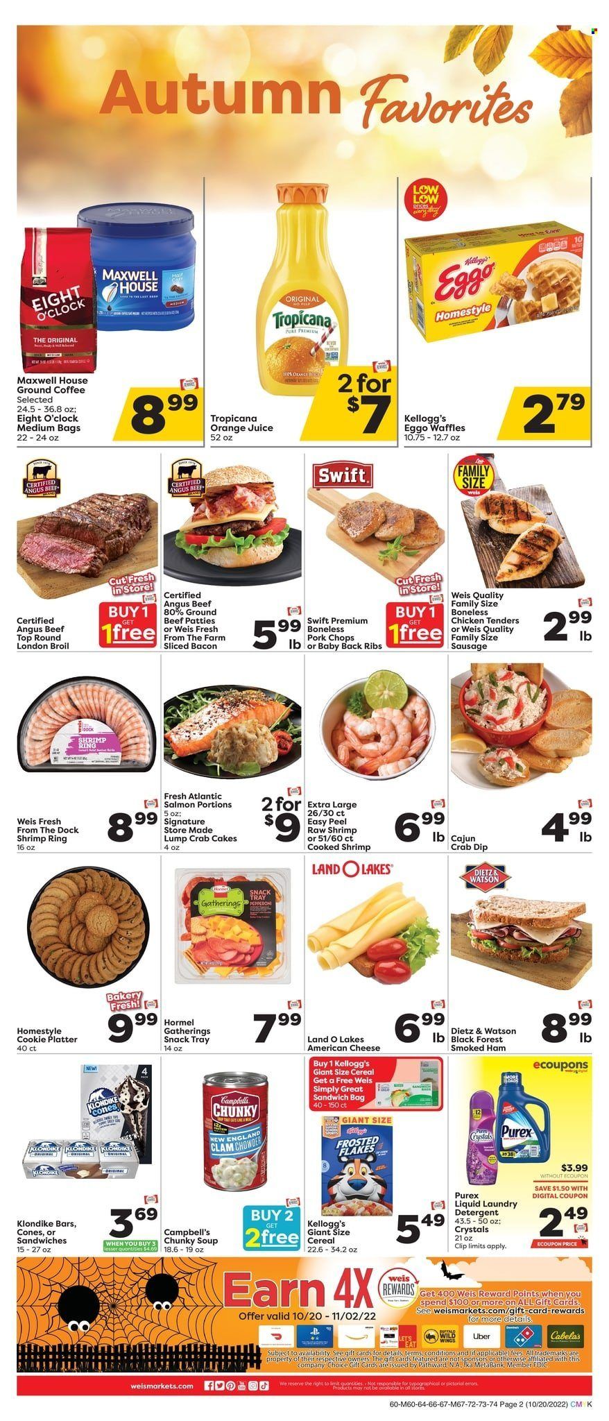 Weis (MD, NY, PA) Weekly Ad Flyer Specials October 20 to October 26, 2022