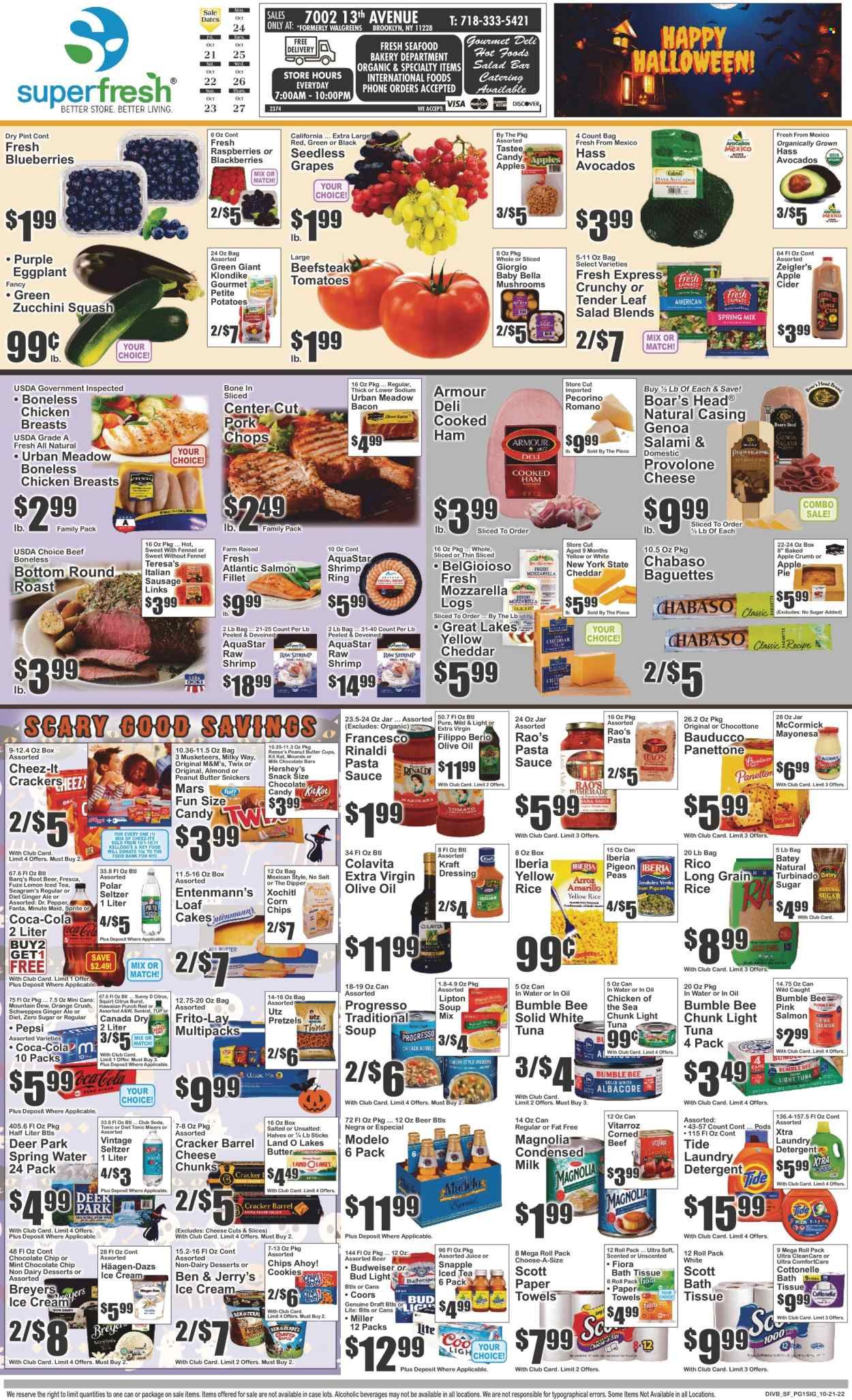 Super Fresh (NY) Weekly Ad Flyer Specials October 21 to October 27, 2022