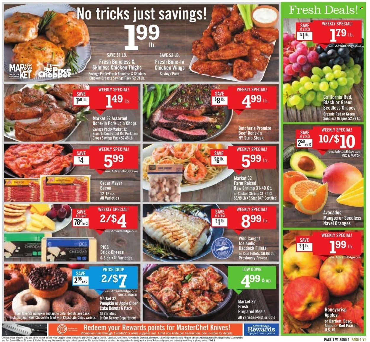 Price Chopper (CT, NY, PA, VT) Weekly Ad Flyer Specials October 23 to October 29, 2022