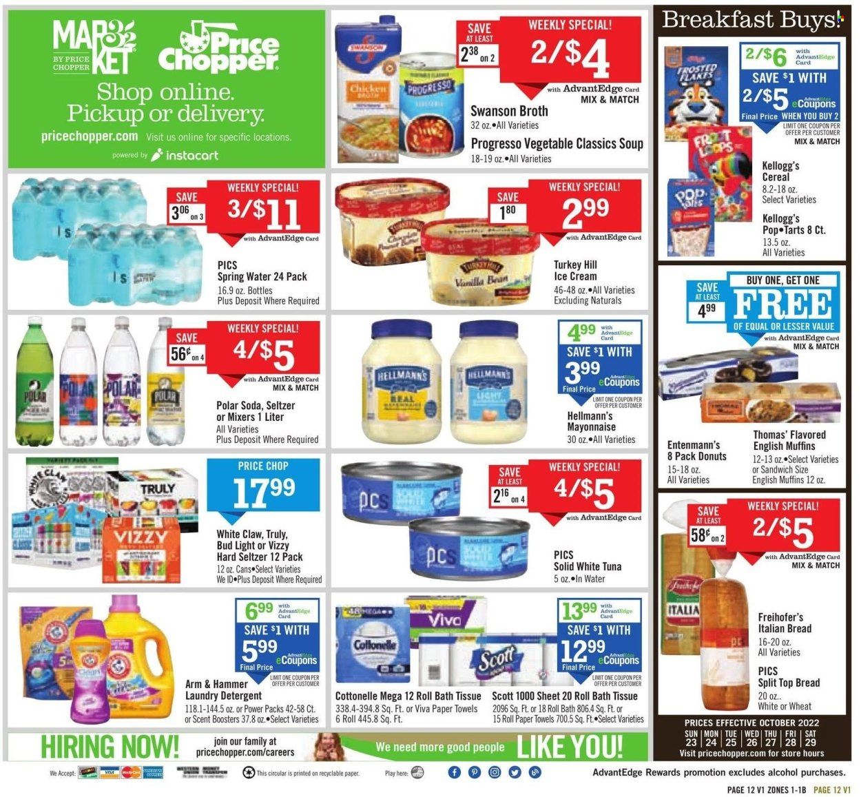 Price Chopper (CT, NY, PA, VT) Weekly Ad Flyer Specials October 23 to October 29, 2022