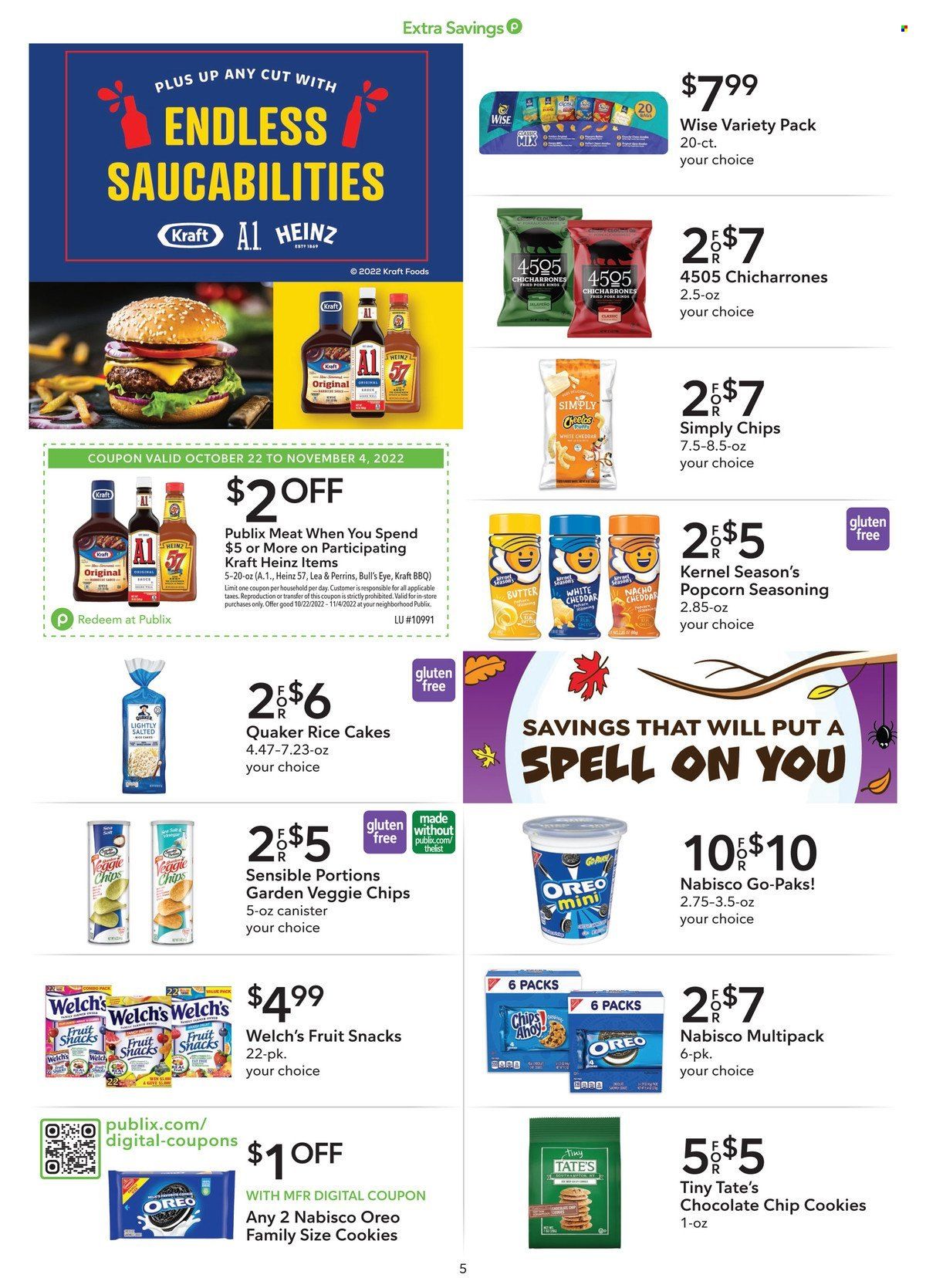 Publix (AL, FL, GA, NC, SC, TN) Weekly Ad Flyer Specials October 22 to November 4, 2022
